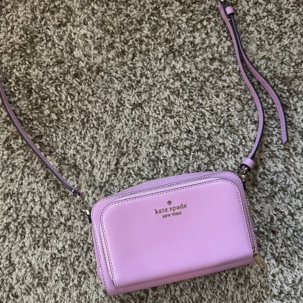 kate spade Pink Crossbody Wallet Bag